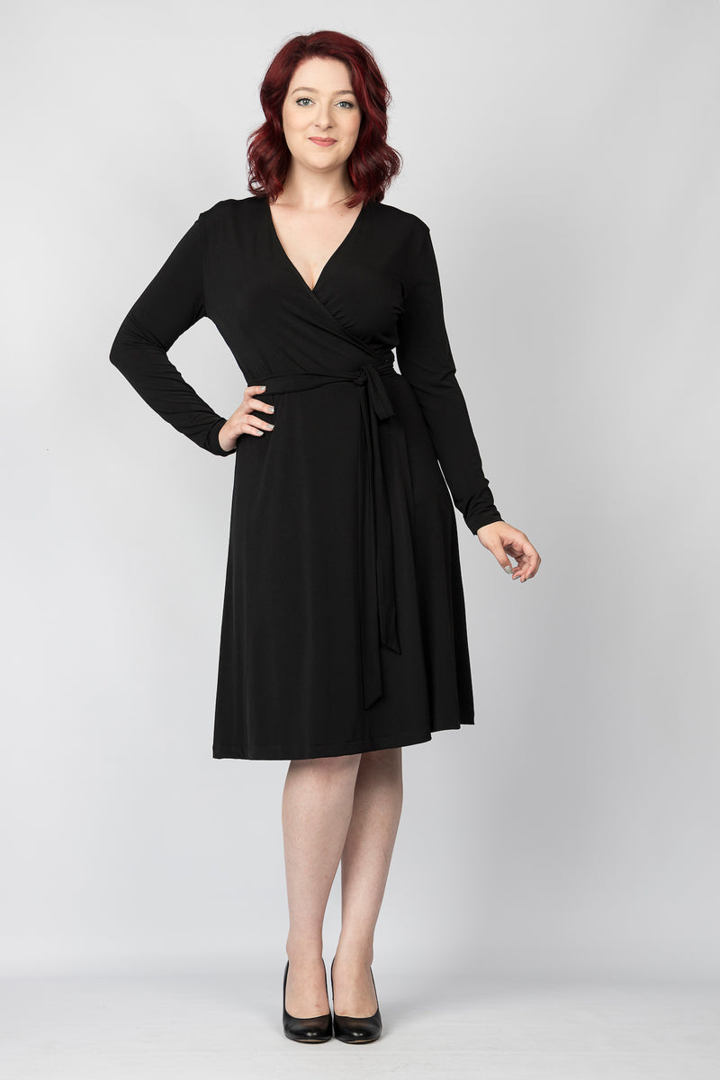 Rappers Delight Wrap dress - Long sleeves