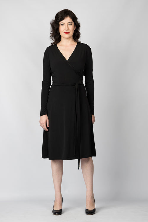 Rappers Delight Wrap dress - Long sleeves