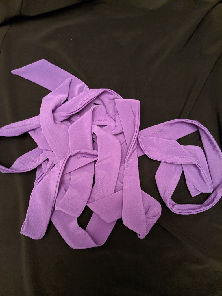 Kapow colour pop belt / tie